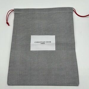 Christian Dior drawstring beauty pouch